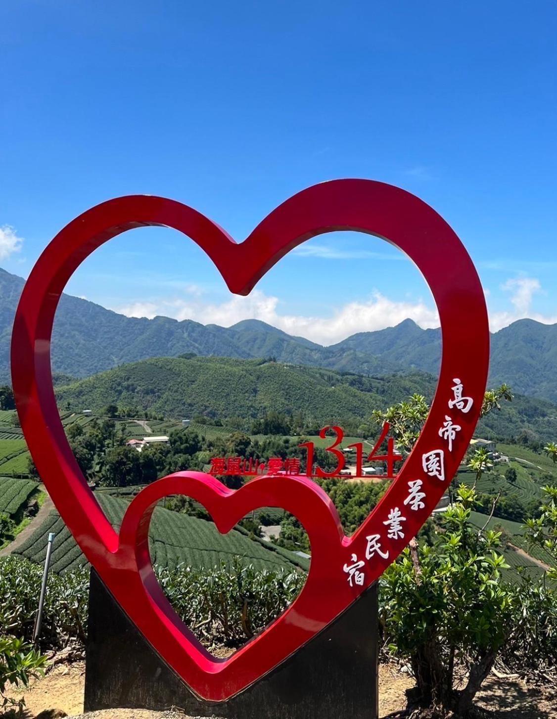 Gaodiyuan Tea B&B 高帝園茶業民宿 Mejsan Kültér fotó