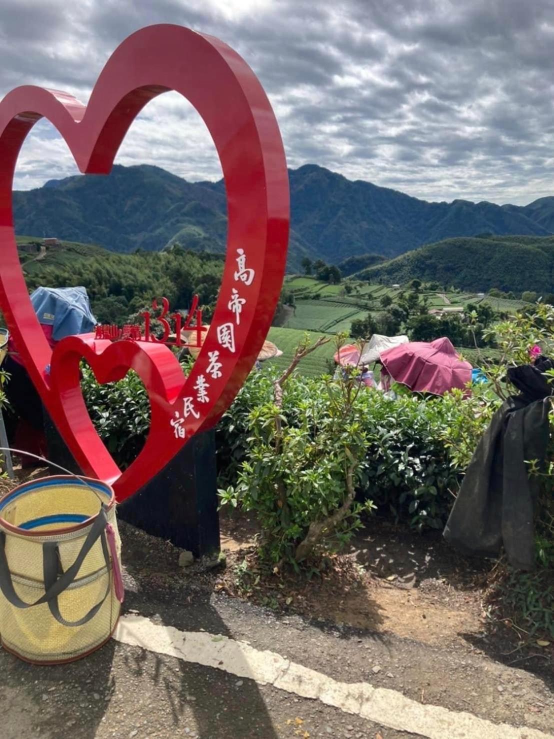 Gaodiyuan Tea B&B 高帝園茶業民宿 Mejsan Kültér fotó